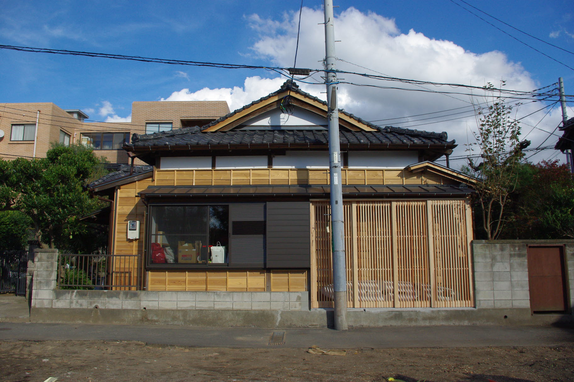 暖かい家に生まれ変った民家